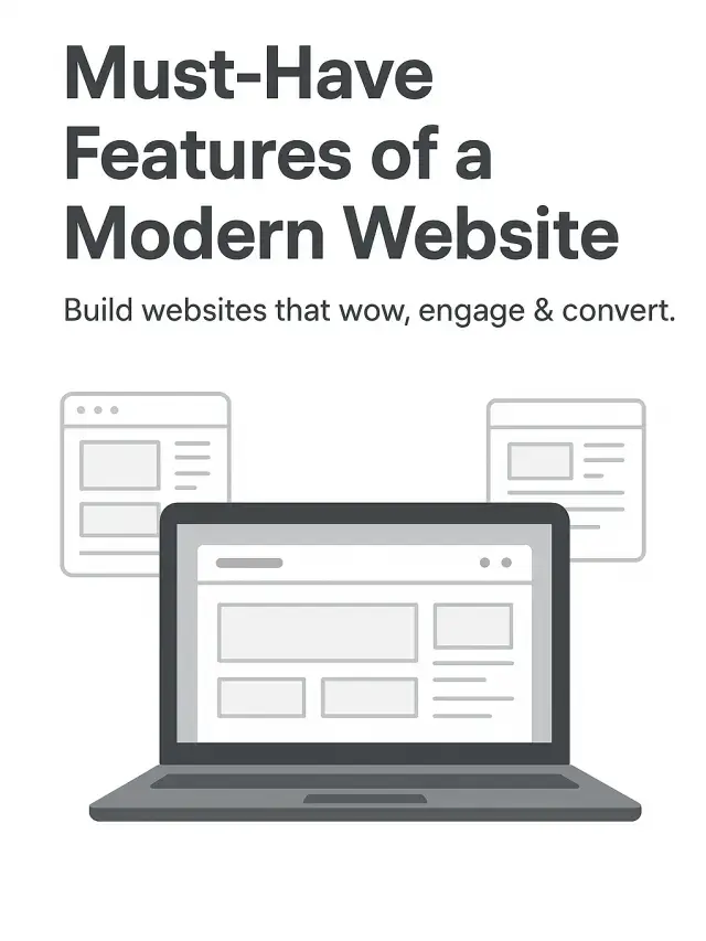 Must-Have Features of a Modern Website