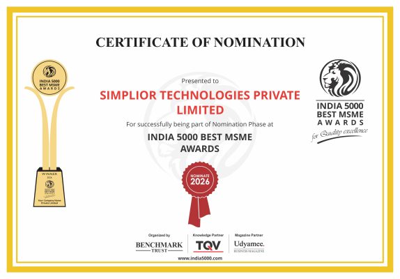 Certificate of nomination-Simplio.com